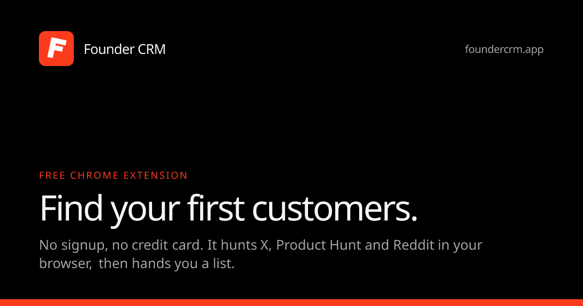 Founder CRM